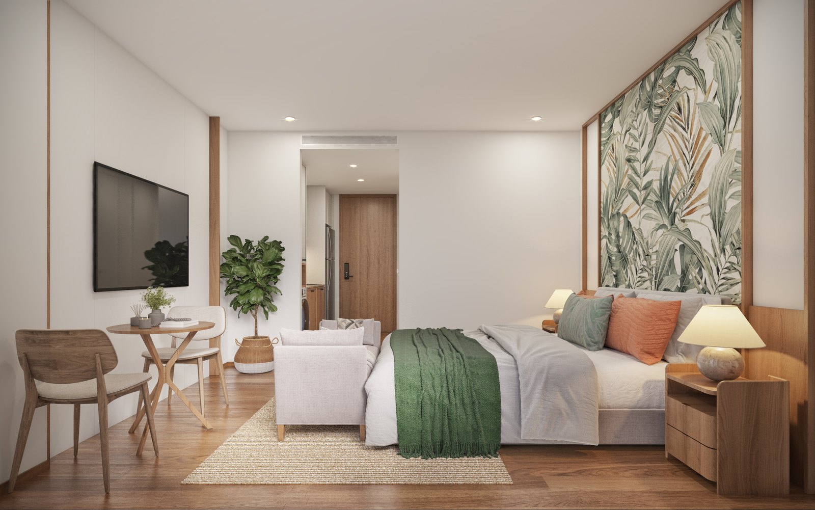 Intérieur du studio VIP Tropika